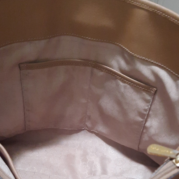 Michael Kors Brown Leather Tote - Picture 10 of 15